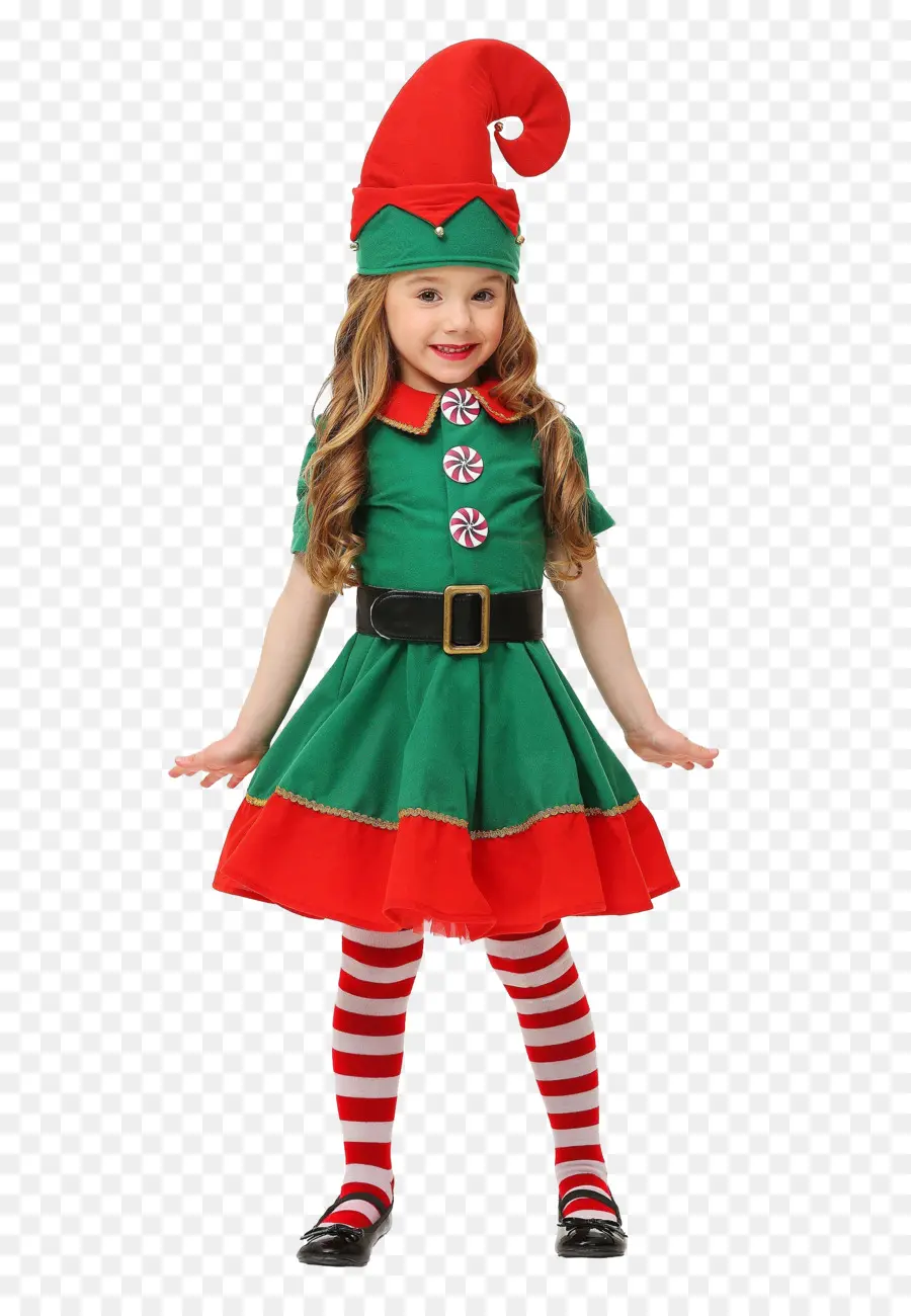 Kostüm，Toddler Eğlenceli Kostümler Tatil Elf Kostümü PNG