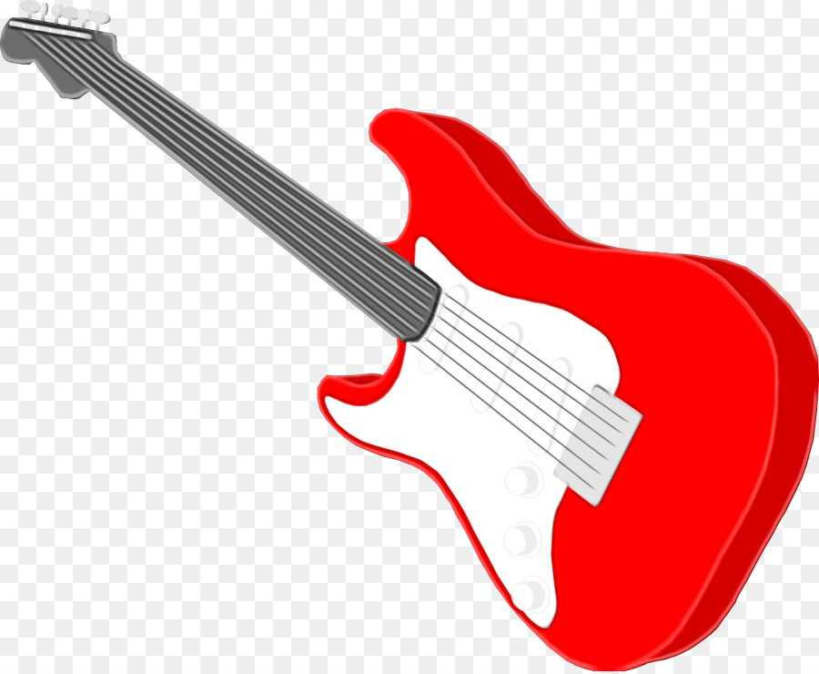 Kırmızı Elektro Gitar，Müzik PNG