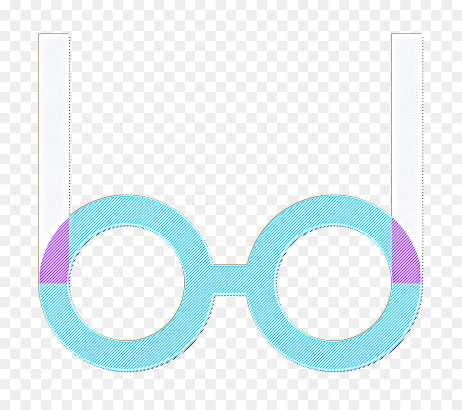 Gözlük，Aqua PNG