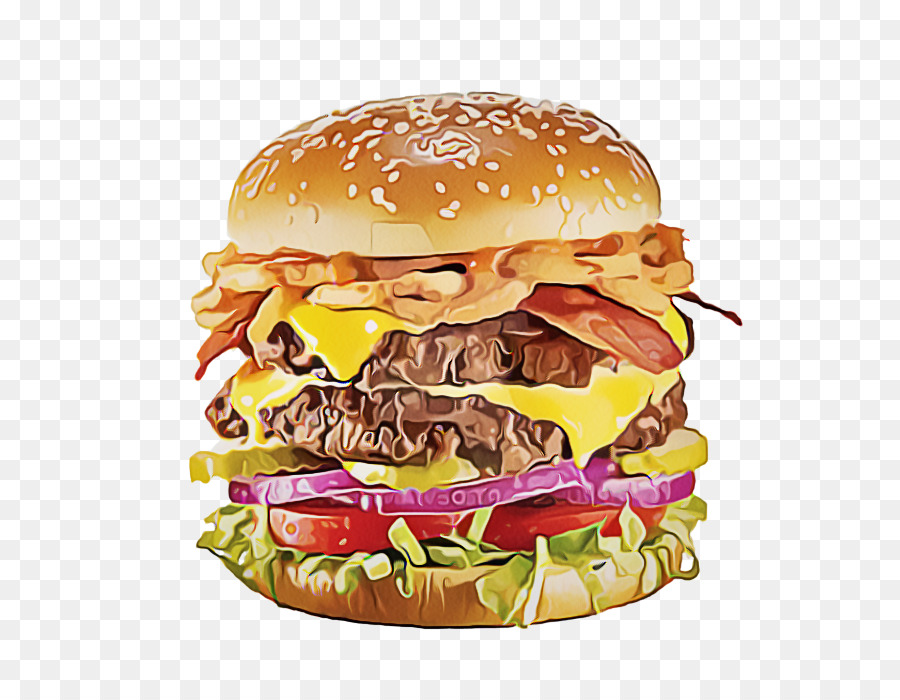 Hamburger，Abur Cubur PNG