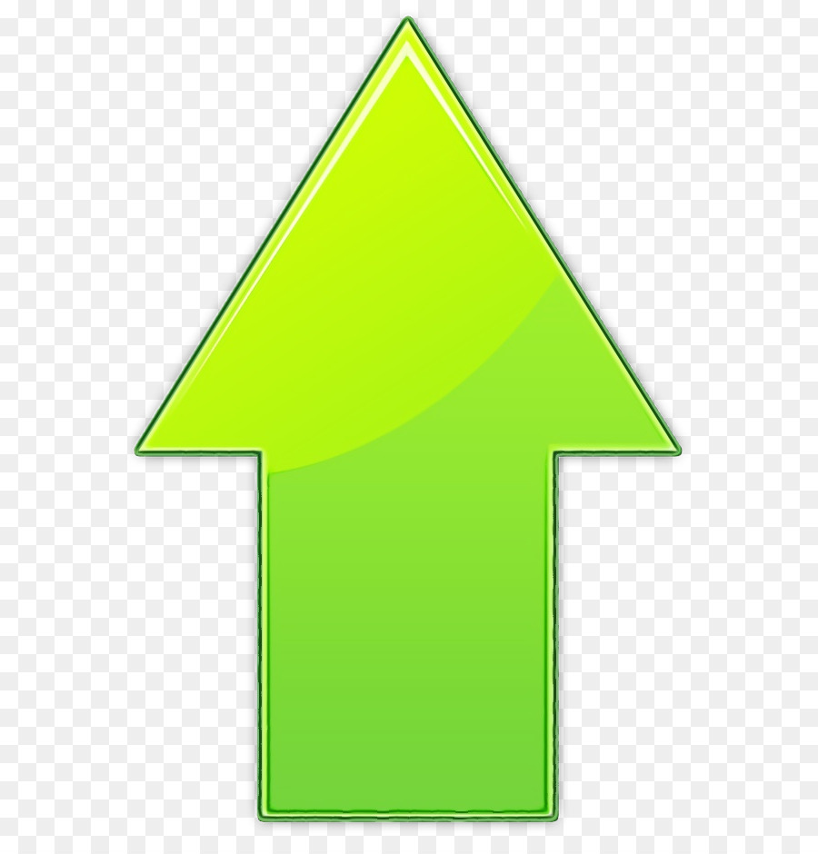 Yeşil，üçgen PNG