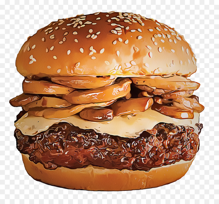 Hamburger，Yiyecek PNG