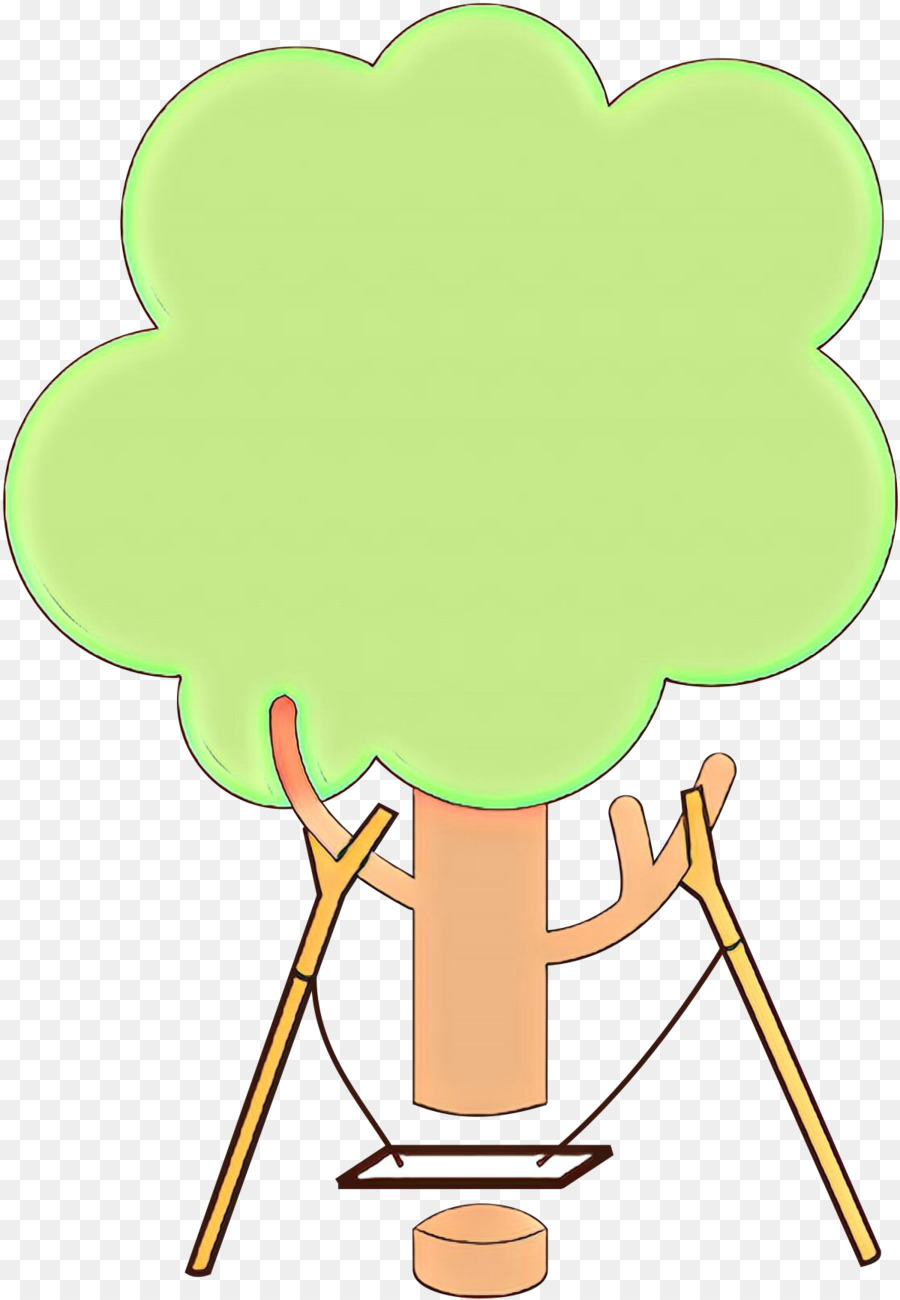 Yeşil，Karikatür PNG