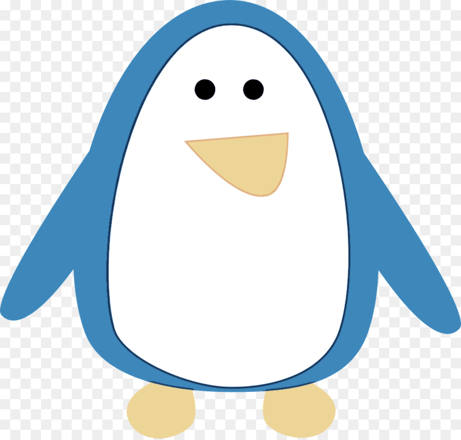 Penguen，Mavi PNG