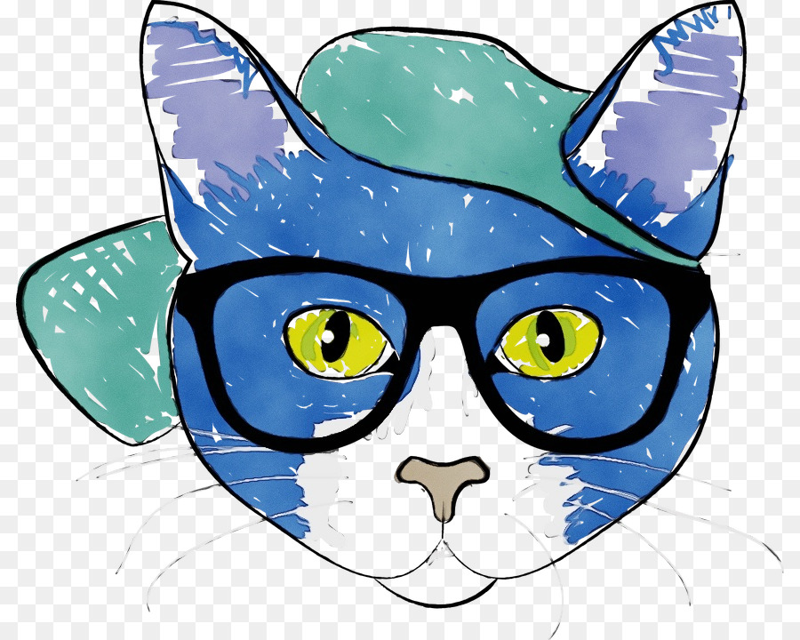 Gözlük，Kedi PNG
