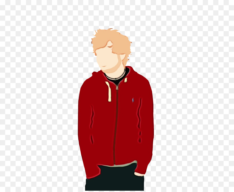 Kırmızı，Hoodie PNG