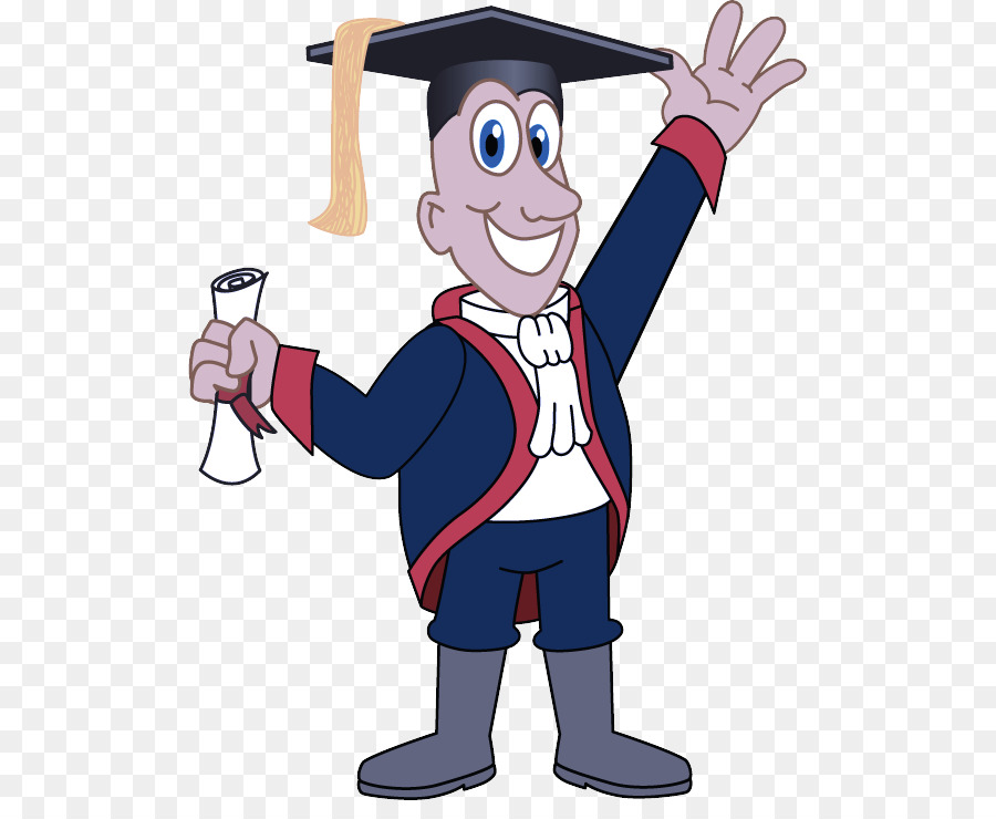 Karikatür，Mortarboard PNG