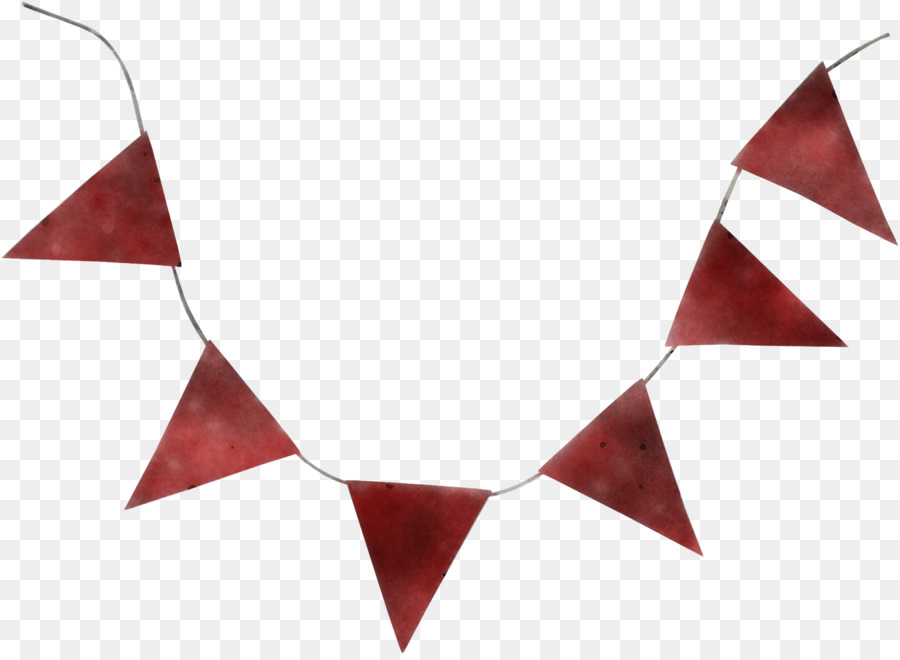 Kırmızı，Origami PNG