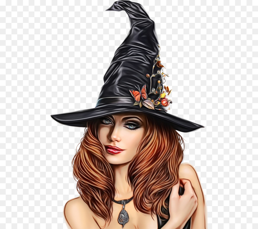 Cadı şapka，Giyim PNG