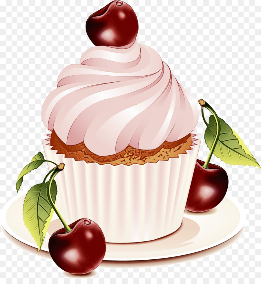 Kirazlı Cupcake，Tatlı PNG