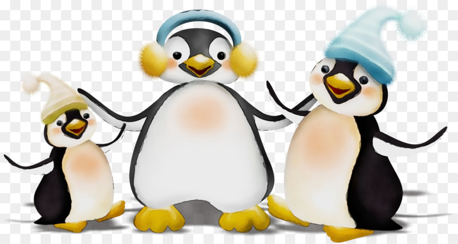 Penguenler，Şapkalar PNG