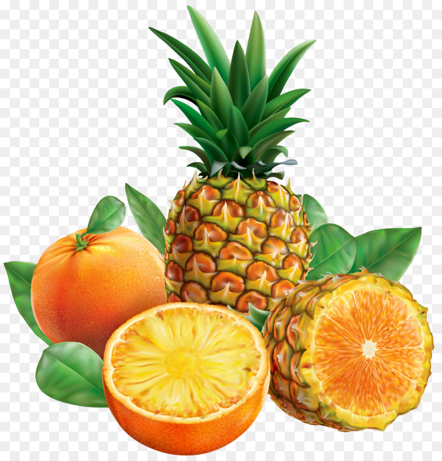 Meyveler，Ananas PNG