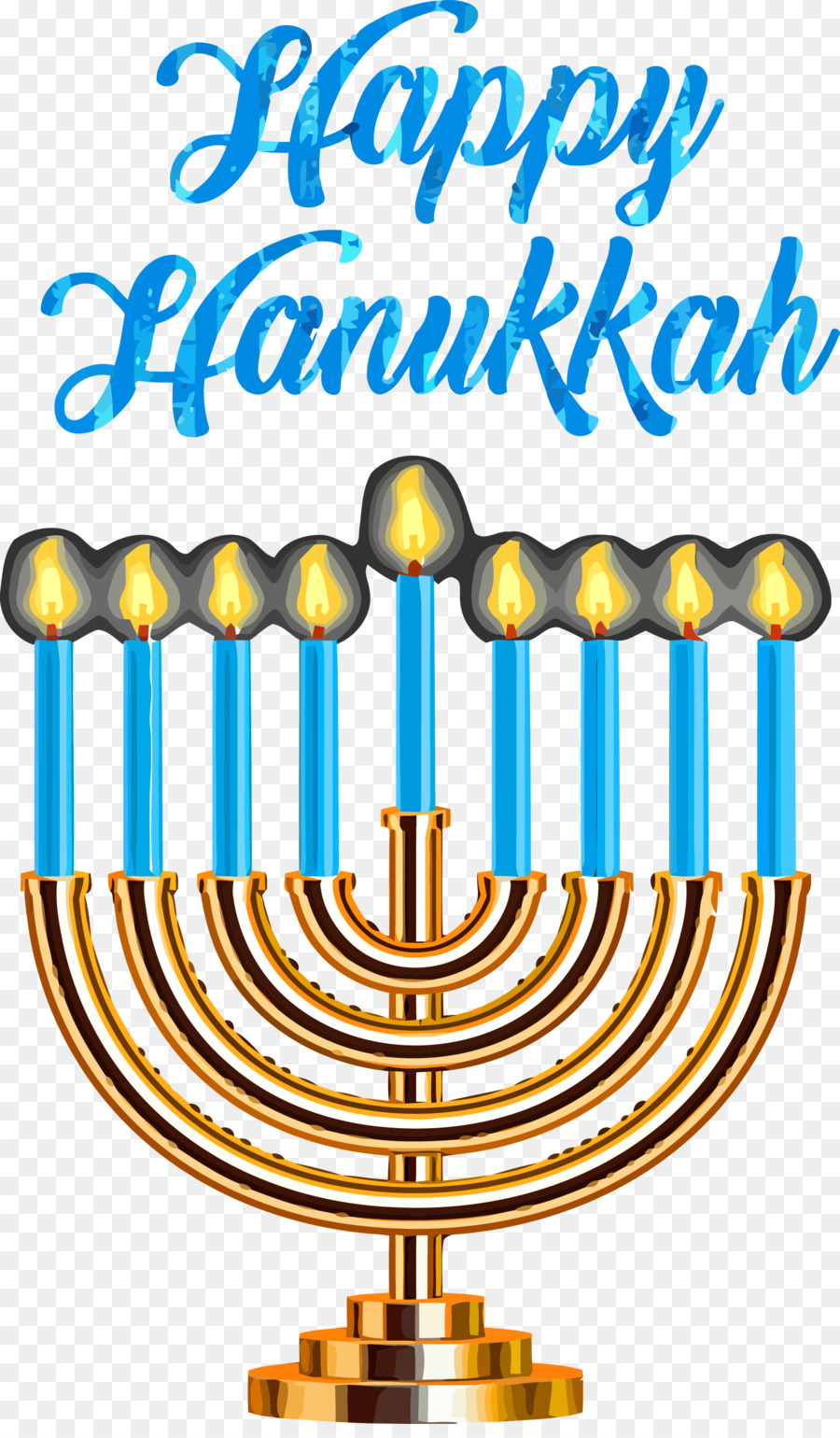 Hanuka，Menorah PNG