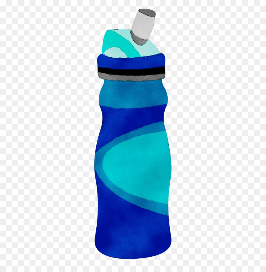 Su şişesi，Mavi PNG