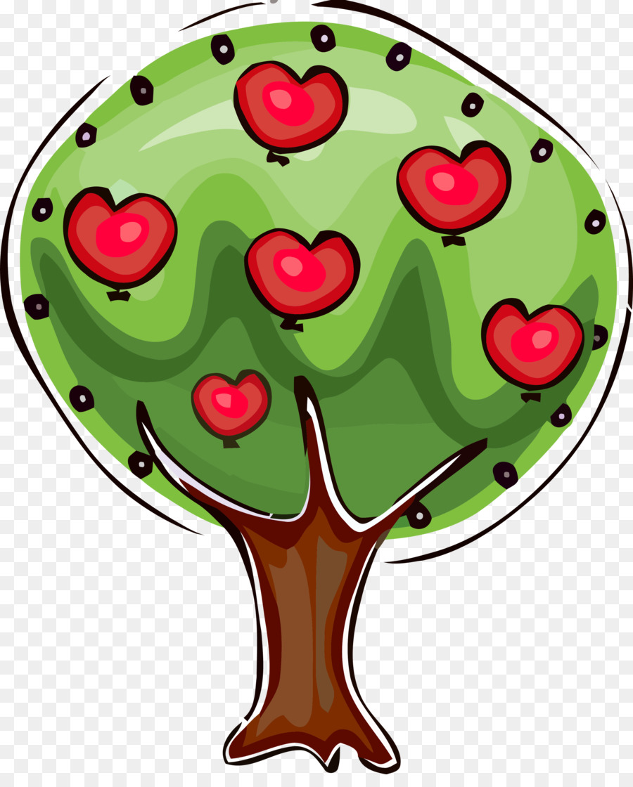 Kalp，Ağaç PNG