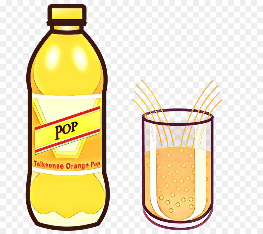 şişe，Sarı PNG