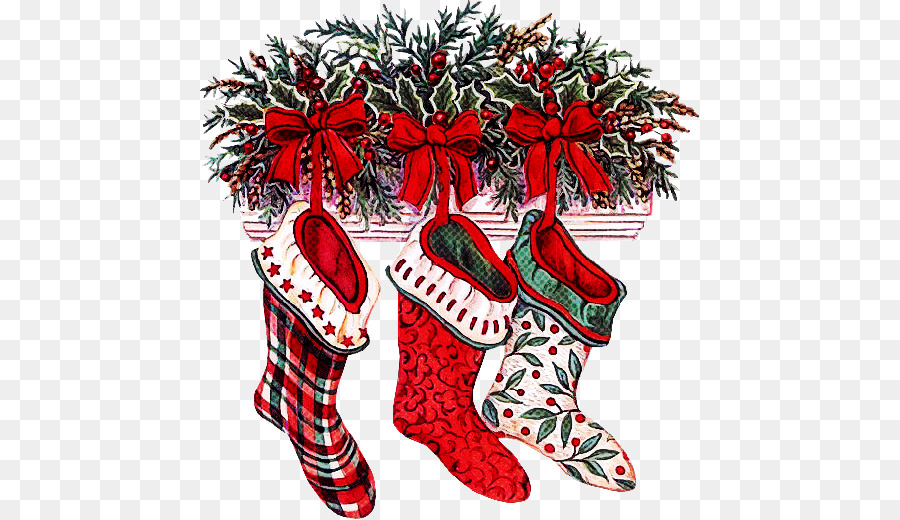 Noel Dekorasyon，Noel çorap PNG