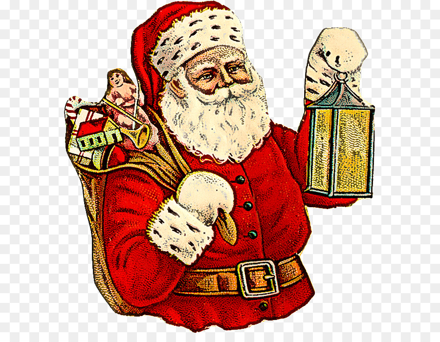 Noel Baba，Karikatür PNG