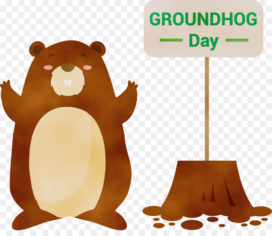 Groundhog，Karikatür PNG