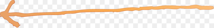 Turuncu Düz Sol Ok，Dümdüz PNG
