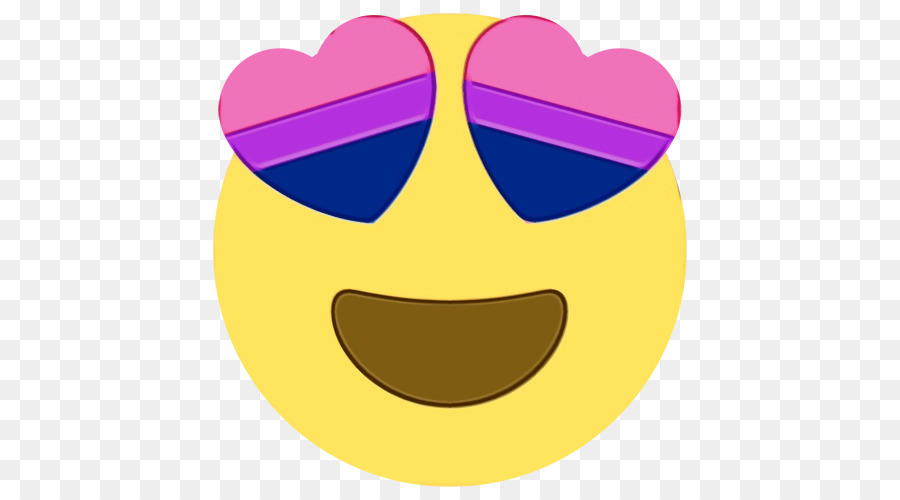 Kalp Gözler Emoji，Yüz PNG