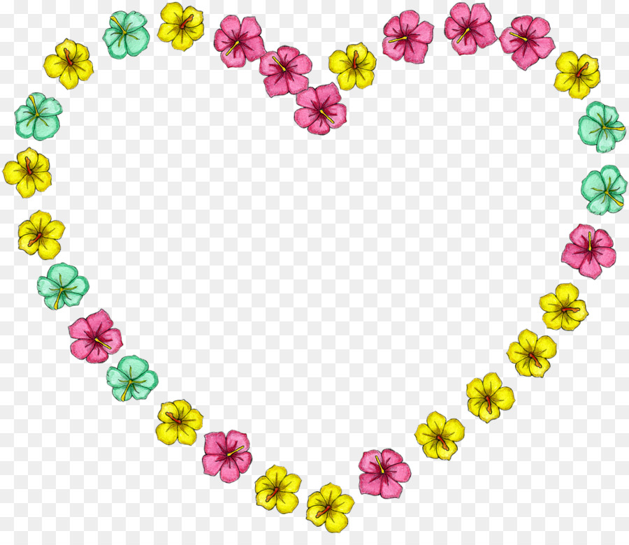 çiçek çerçeve - şeffaf arka plan tespih clipart png şeffaf PNG görüntüsü