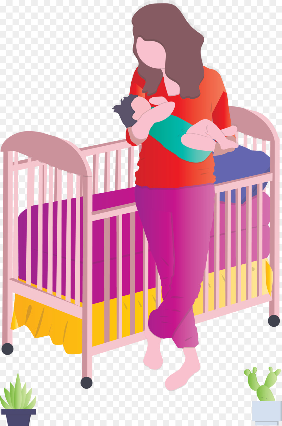 Bebek Yatağı，Bebek ürünleri PNG