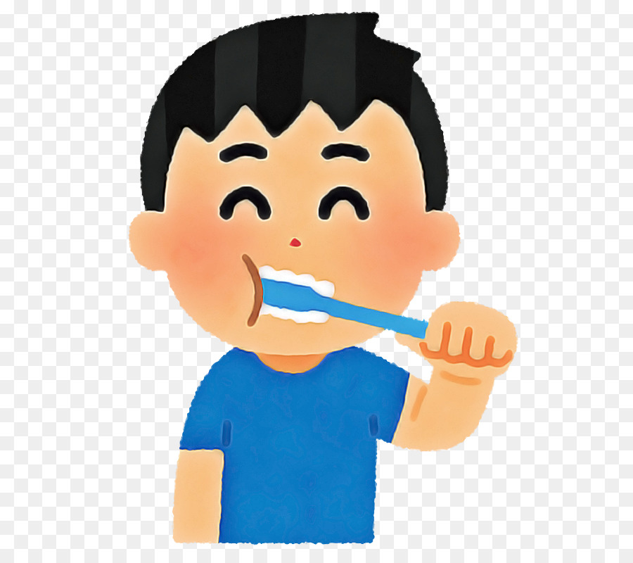 Karikatür，Diş Fırçalama PNG