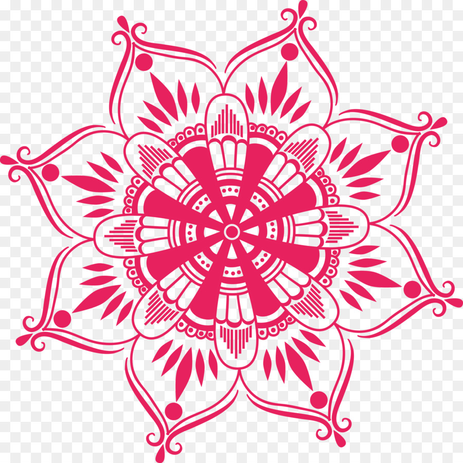 Pembe Mandala，Model PNG