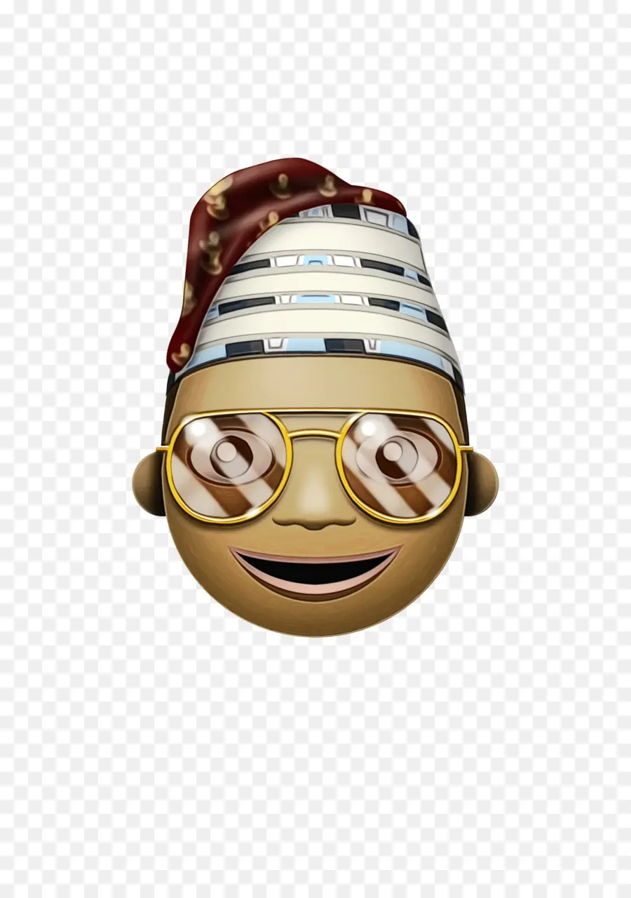 Gülümseyen Adam Emojisi，Gözlük PNG