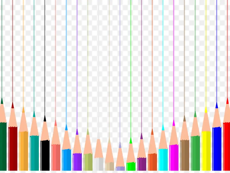 Renkli Kalemler，çizim PNG