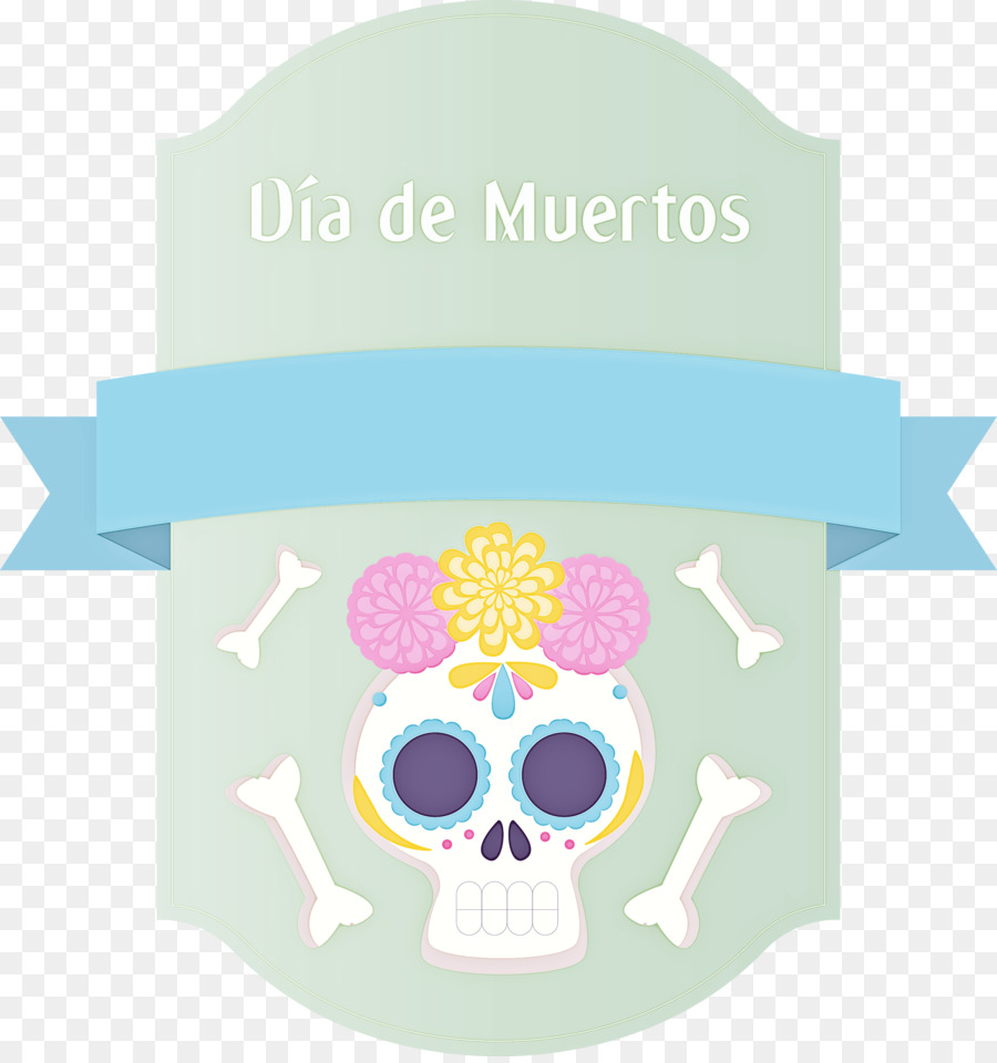 Dia De Muertos，Kafatası PNG