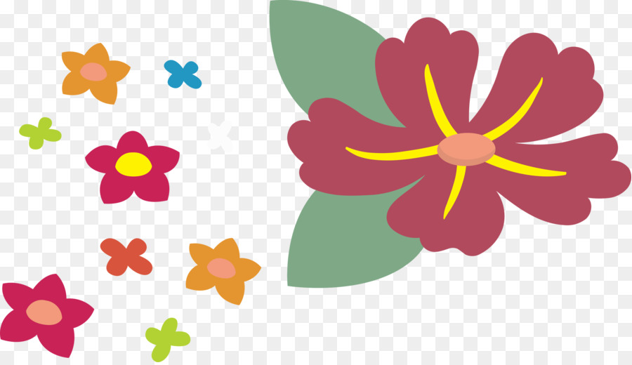 çiçek Tasarımı，Optik Yanılsama PNG