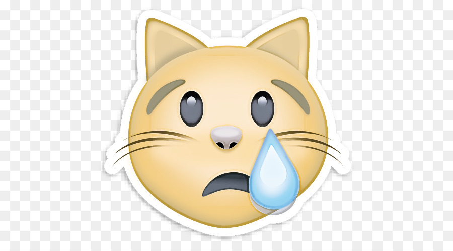 Farsça kedi yavru köpek huysuz kedi emoji şeffaf PNG görüntüsü