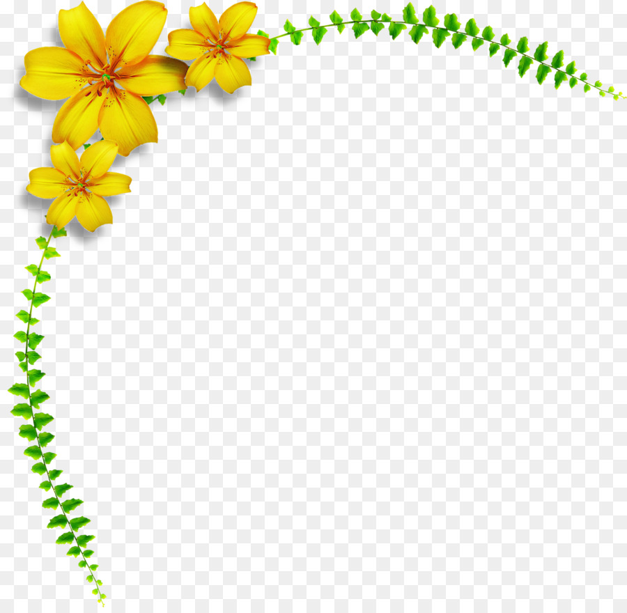 çiçek Tasarımı，Deri PNG