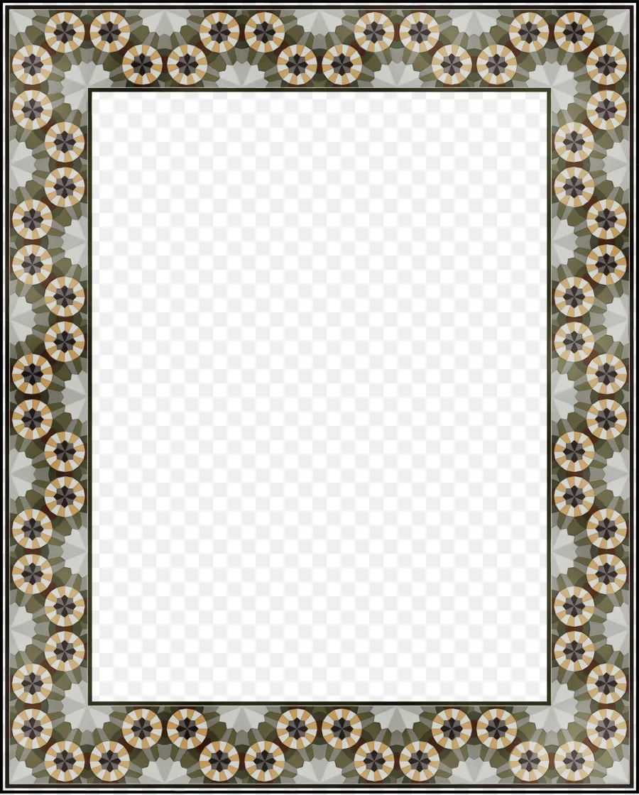 Dekoratif Çerçeve，Model PNG