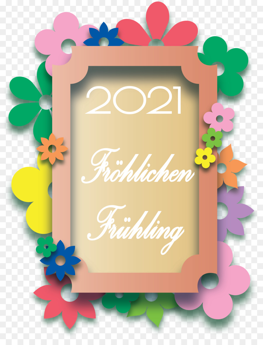 Fröhlichen Frühling 2021，Bahar PNG