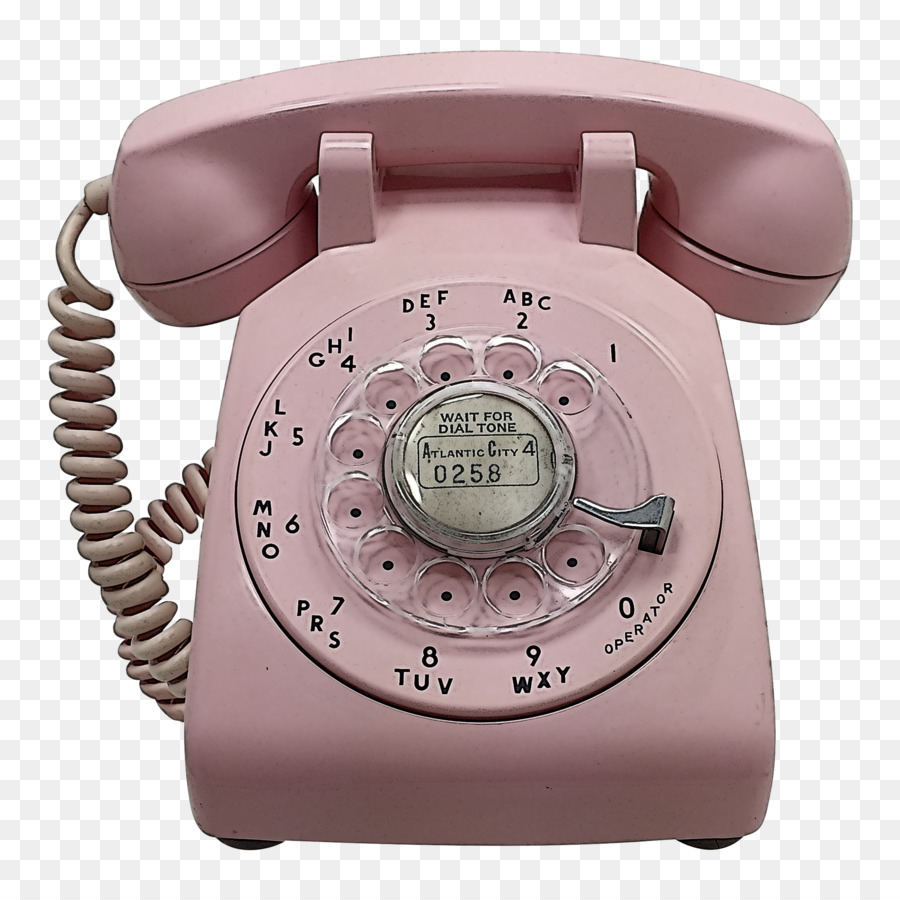 Pembe Döner Telefon，Nostaljik PNG