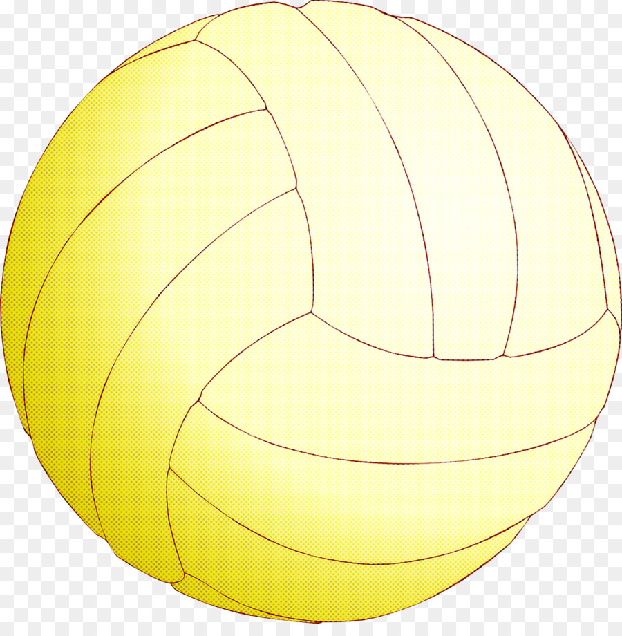 Sarı Voleybol，Top PNG