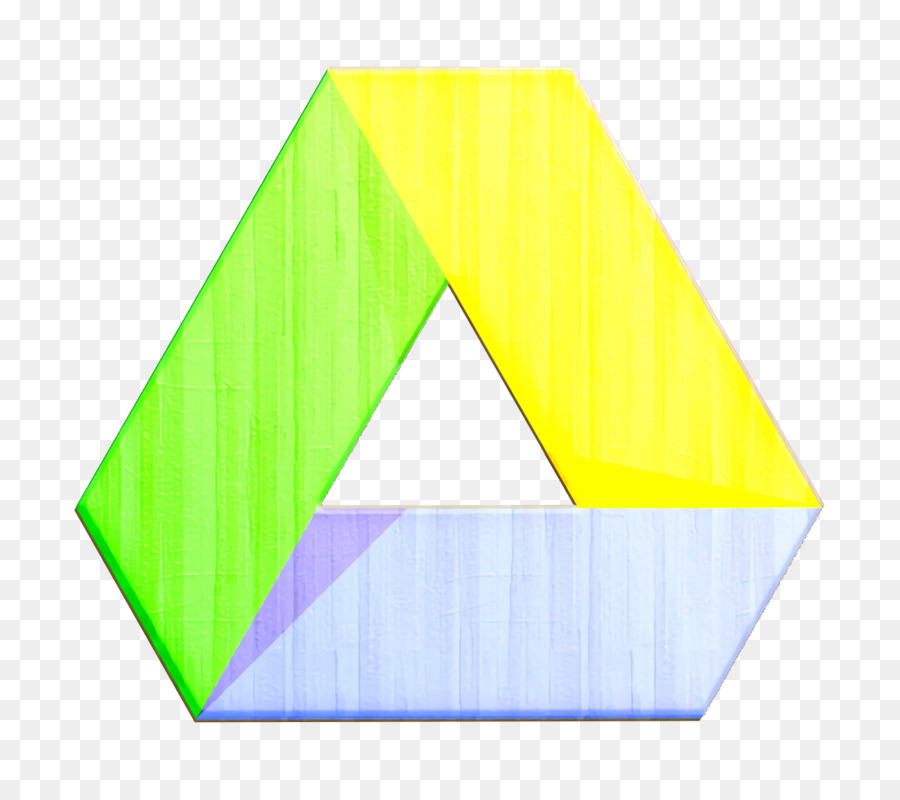 Google Drive Logosu，Bulut Depolama PNG