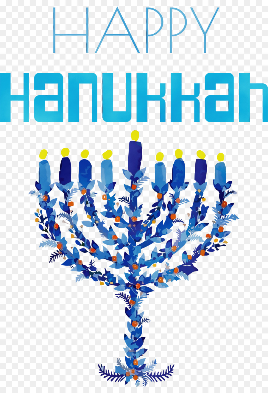 Hanuka，Menorah PNG