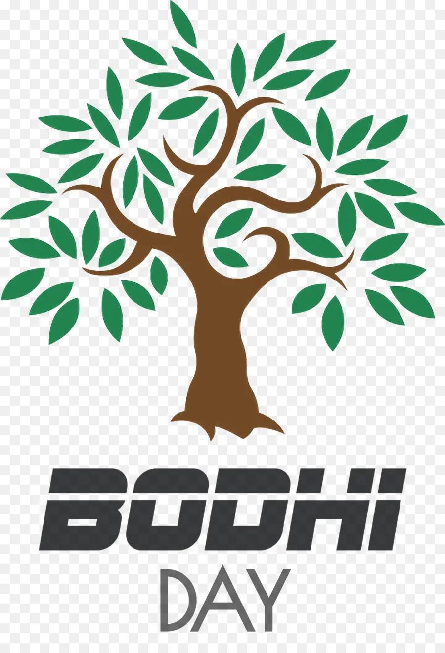 Bodhi Ağacı，Bodhi Günü PNG