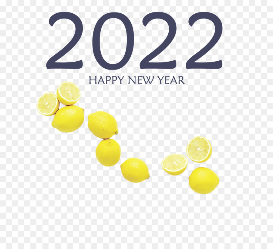 2022 Yeni Yıl，Limonlar PNG