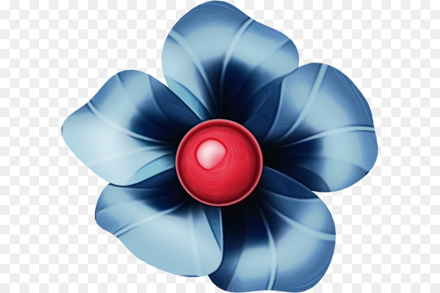 Kobalt Mavi M，çiçek PNG