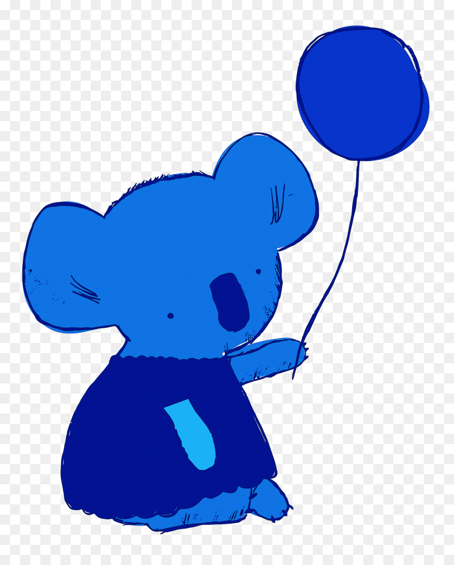 Sevimli Koala，Balon PNG