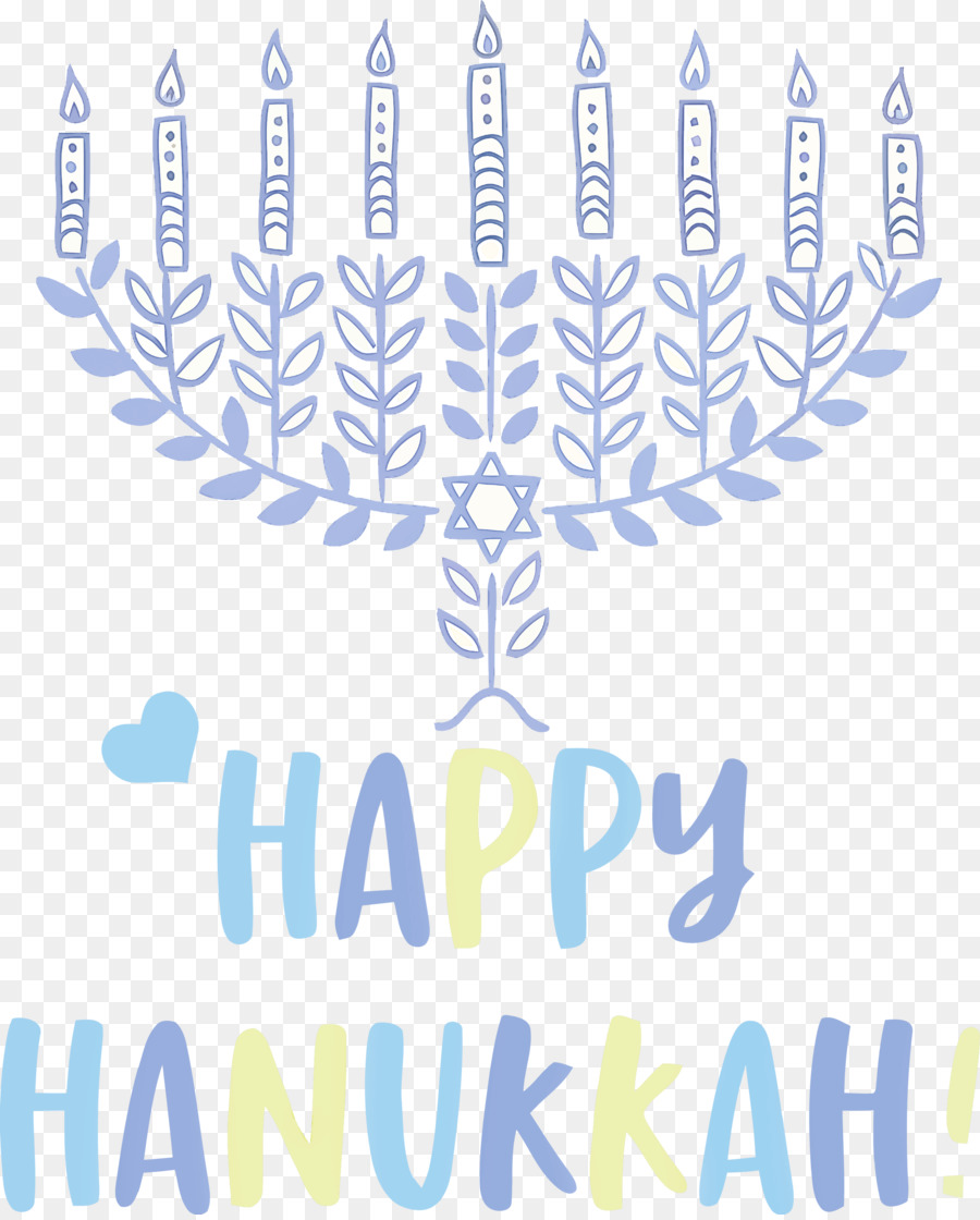 Hanuka，Hanukkah Menorah PNG