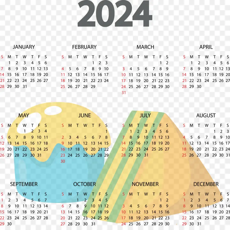 Takvim，2023 Yeni Yıl PNG