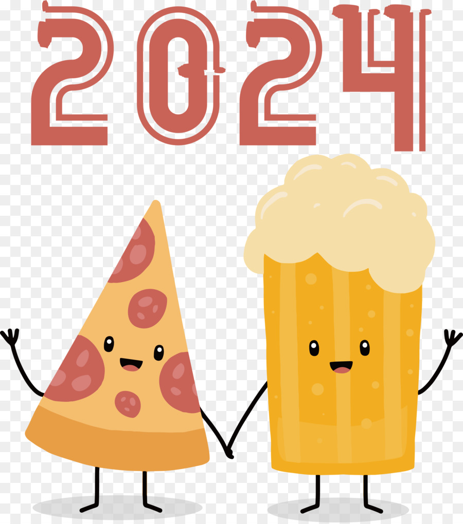 Pizza Ve Bira，2024 PNG