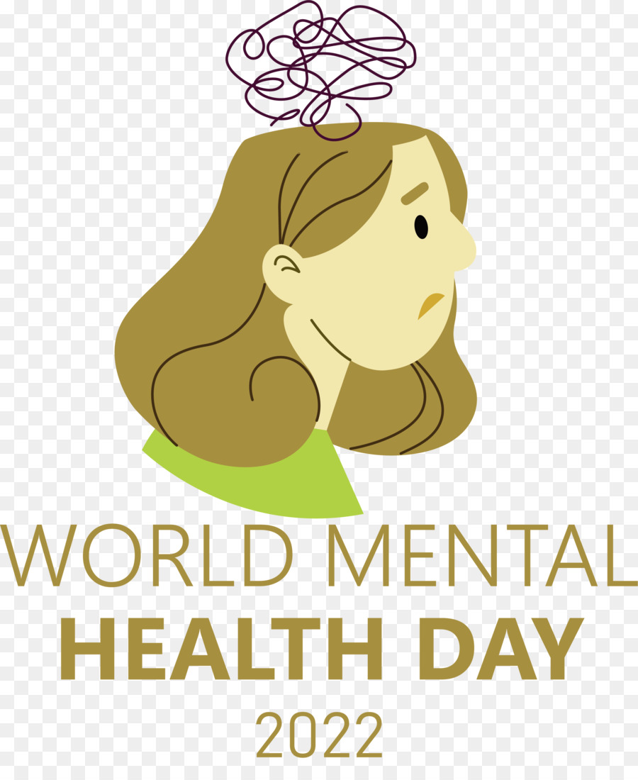 Dünya Zihinsel Sağlıklı Günü，Akıl Sağlığı PNG