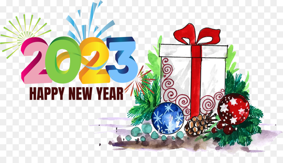 Yeni Yılınız Kutlu Olsun，2023 Yeni Yıl PNG